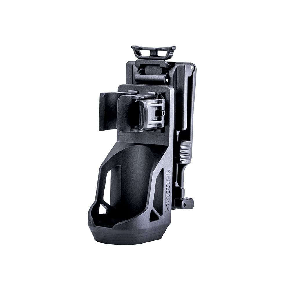 V5 Tactical Flashlight Holster with Lever Side Lock System 360 Degree Rotatio...