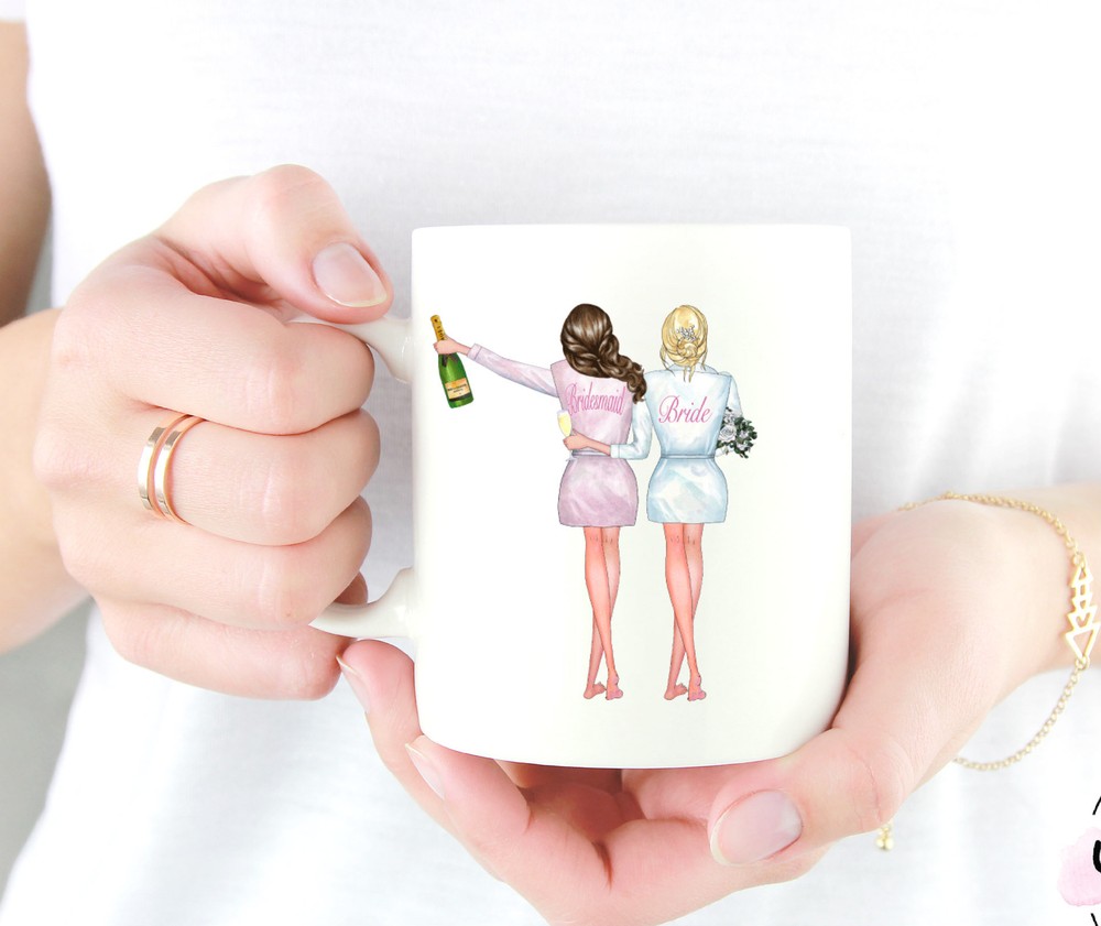 Bridesmaid Proposal Bridesmaid Mug Personalized Bridesmaid Mug Will You Be My