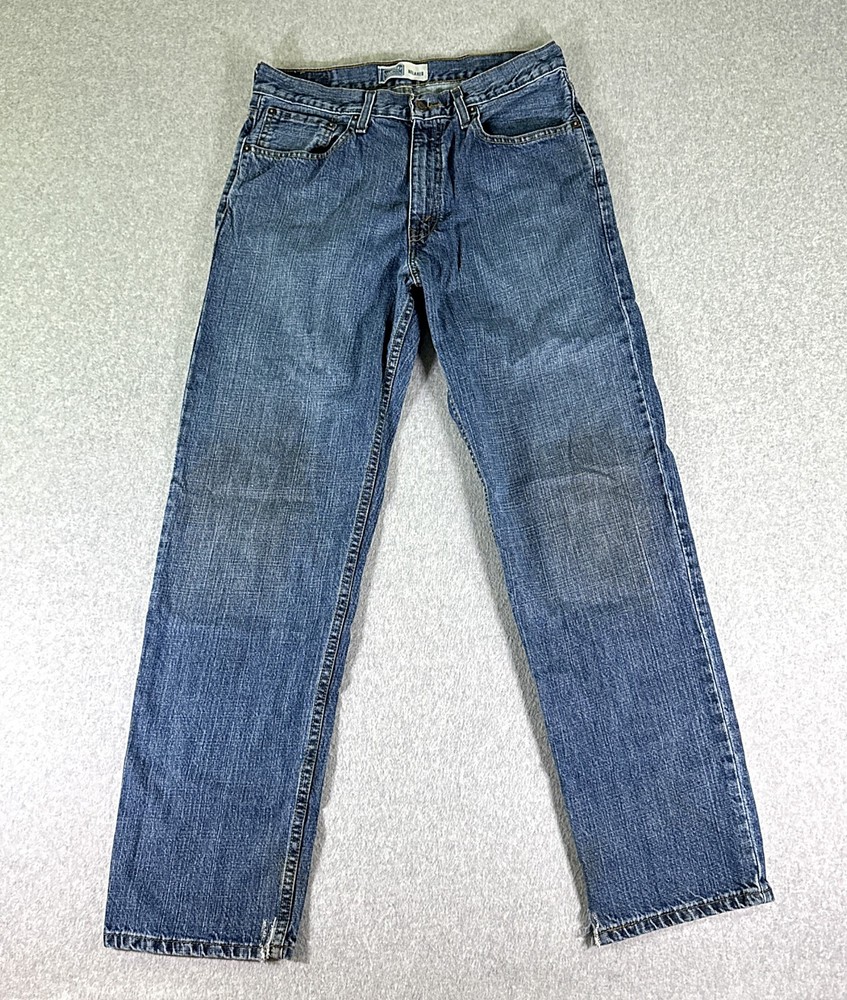 Levis Signature Mens Relaxed Straight Blue Tag Jeans 32x32 31x31