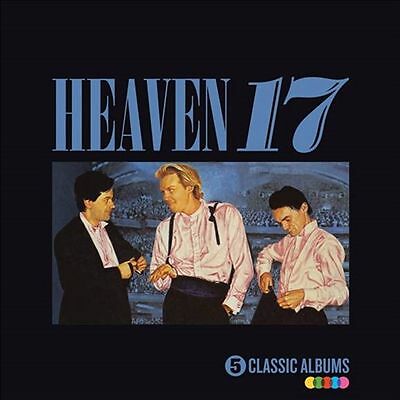 HEAVEN 17 5 Classic Albums 5CD NEW Penthouse Pavement/Luxury Gap/How Men Are