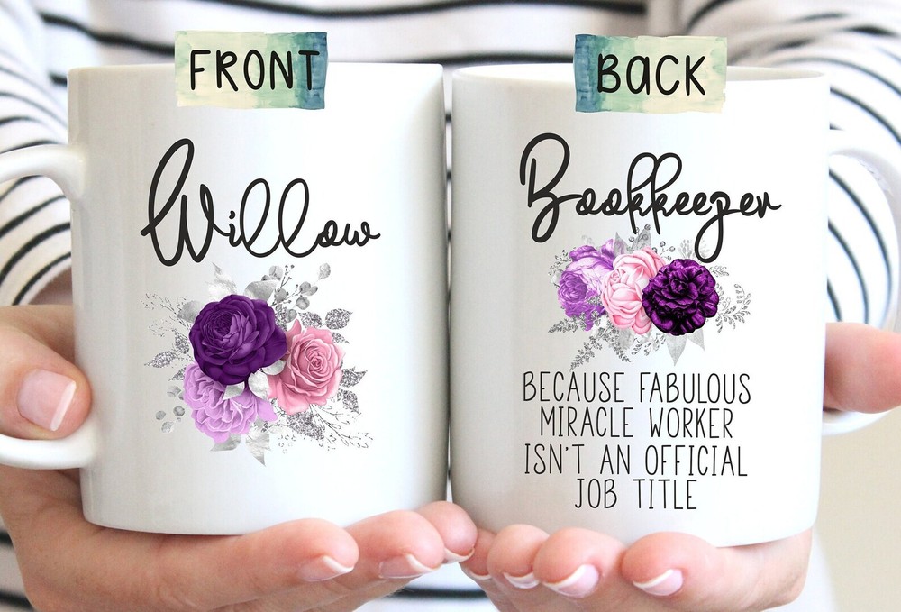 Bookkeeper Mug Bookkeeper Graduation Gift Cpa Mug Bookkeeper Appreciation Custom