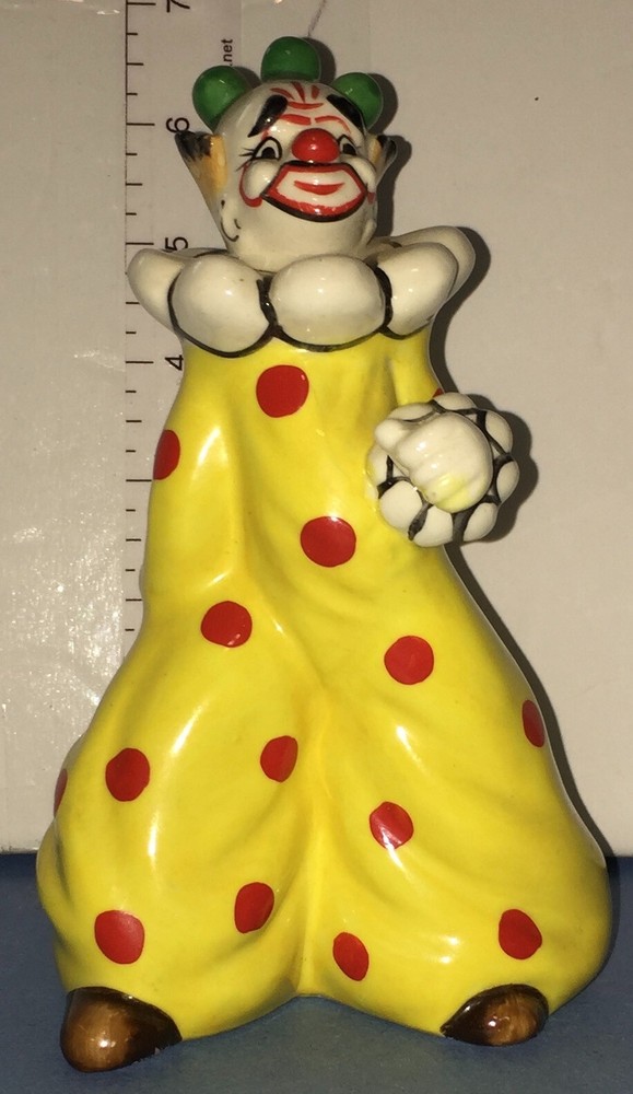 Vintage Yona Original 1957 Clown Figurine Collectible