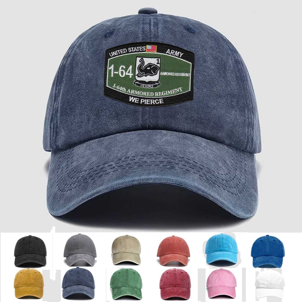 Custom Embroidered Hat 1st Battalion 52nd Infantry 198th Reconnaissance Platoon