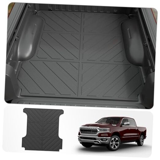 2019-2025 Dodge Ram 1500 5.7 FT Bed Mat - Heavy Duty Truck Liner