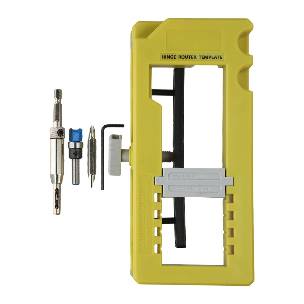 Adjustable Door Hinge Jig for Accurate Installation with Stable Design