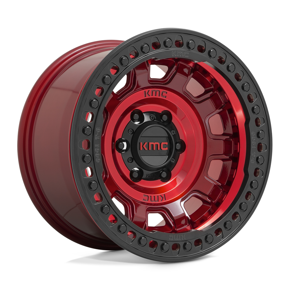KMC KM236 17X9 6X5.5 GL-RED -38MM