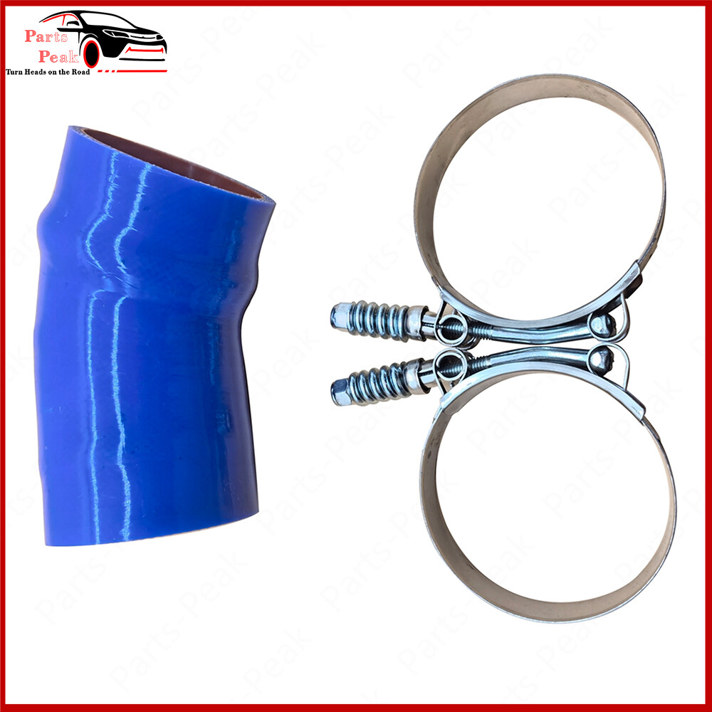 Ford F250 F350 F450 6.0L Inlet Hose Duct Pipe Elbow w/ Clamps 05-07