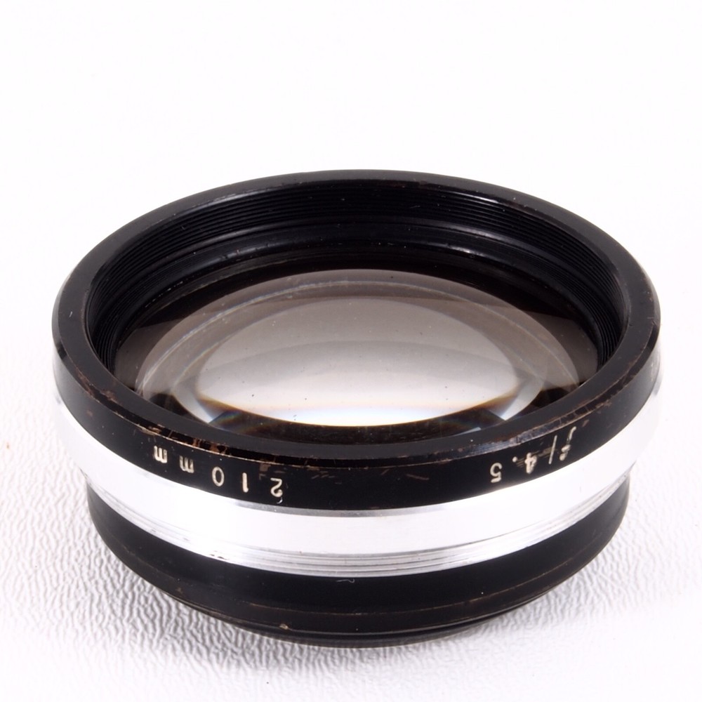 ^ Rodenstock Double Anastigmat ser.III 210mm f4.5 Lens Front Element #2092-image