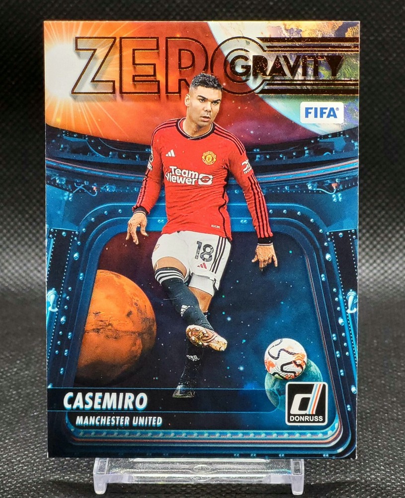 2023-24 Panini Donruss FIFA Zero Gravity Casemiro #12 Manchester United