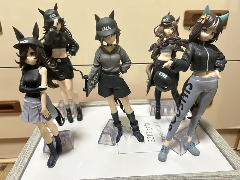 BoC'z Uma Musume Pretty Derby Figure Set of 5 Collectible Figures Bundle