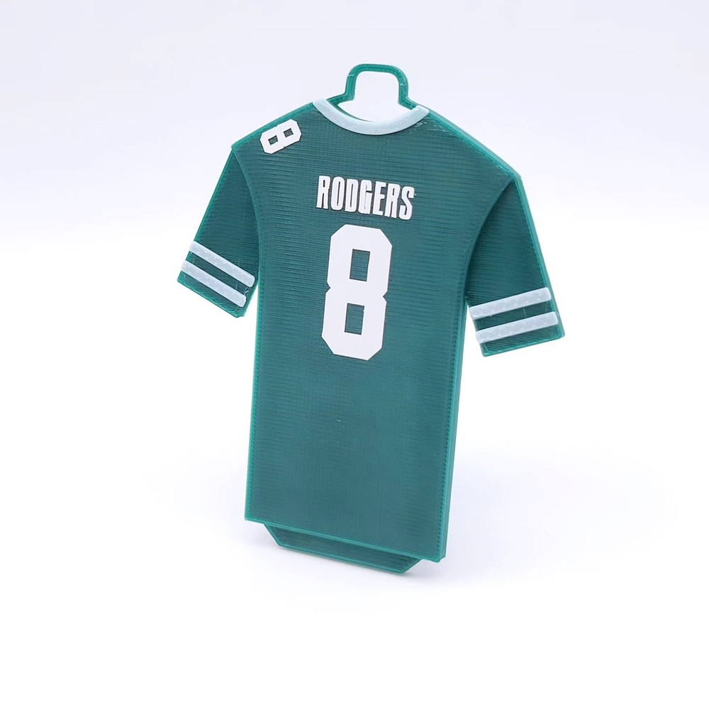 Christmas Tree Ornament New York Jets (Back, Customizable)