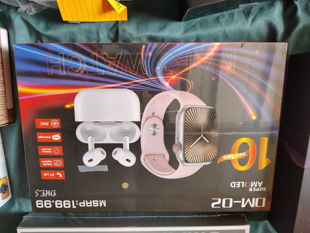 DM 02 Super Smart Watch. Lower Cost, Same Great Benefits As The Apple Watch!