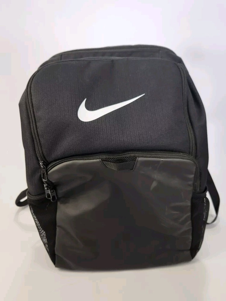 Nike Black Brasilia 30L Backpack for Sports & Travel