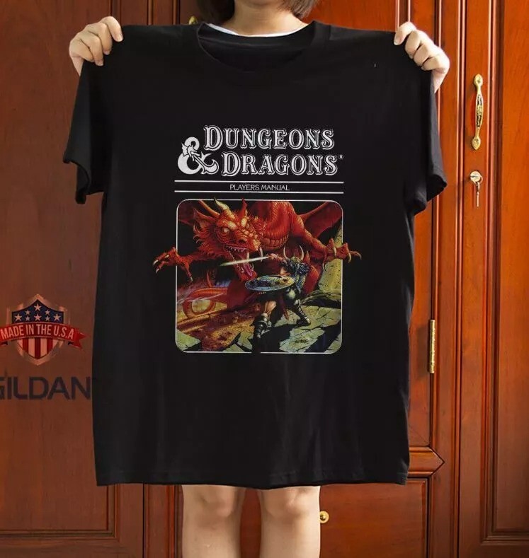 Dungeons & Dragons Players Manual Unisex T-shirt TR0612_35