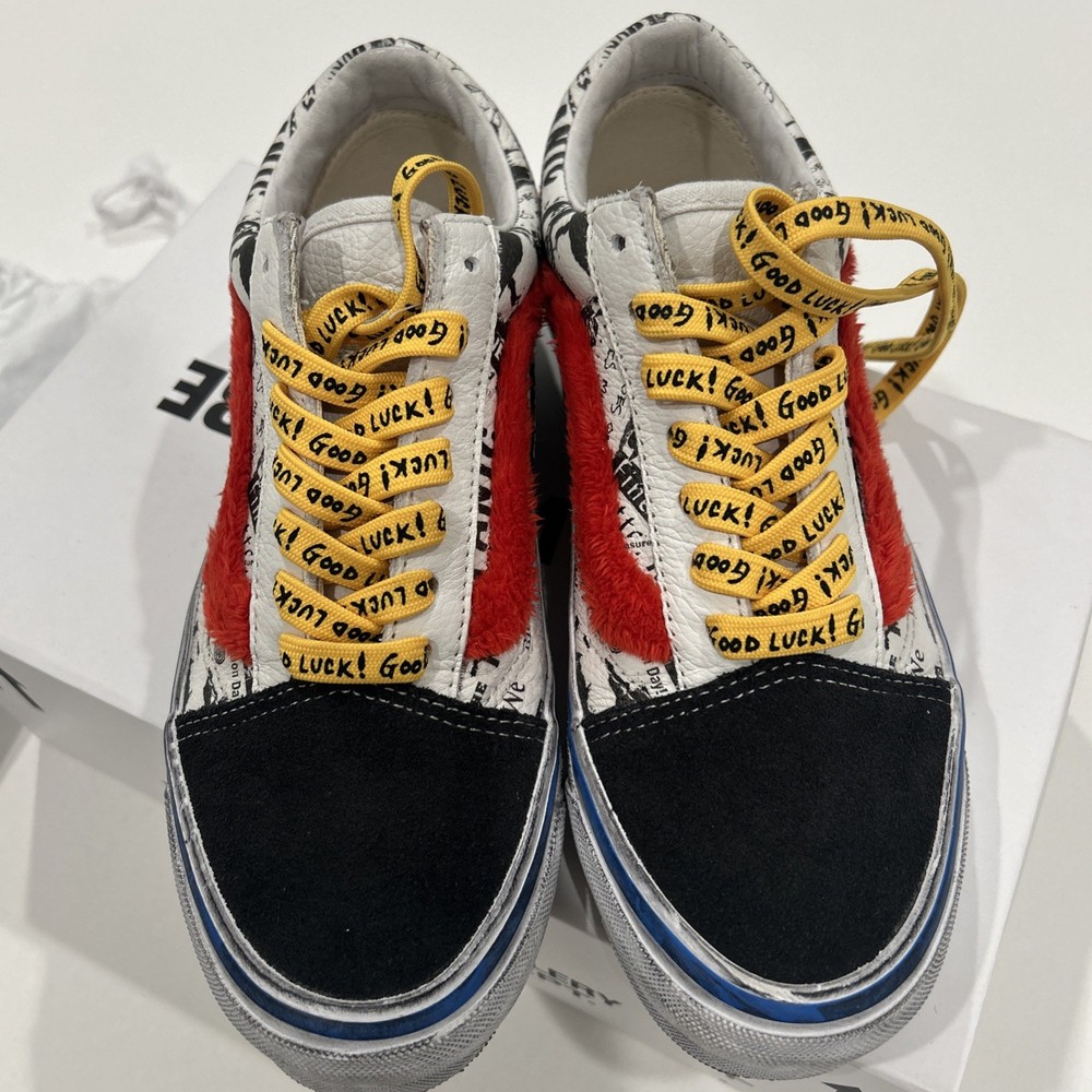 Gallery Department X Vans OG Old Skool L Shoes Men Size 5.5 Women 7 Deadstock