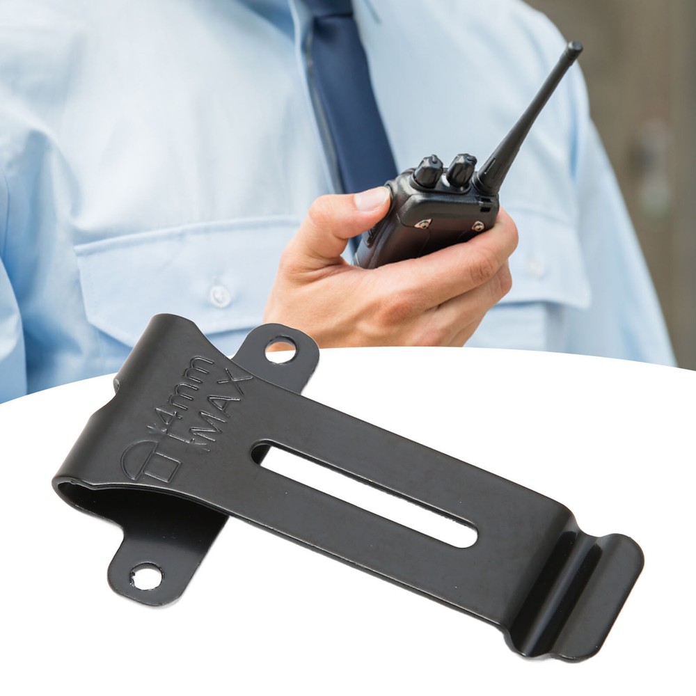 6Pcs Radio Belt Clip Replacement Portable Radio Belt Clamp for Kenwood TK 208 TK