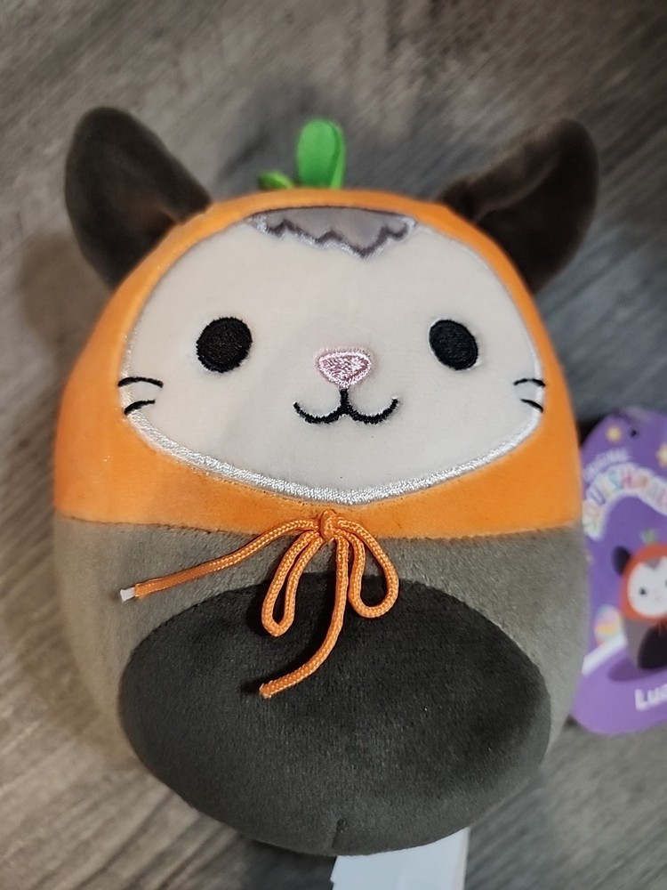 Squishmallows 8 Inch Easter Luanne the Possum Plush with Carrot Hood Stuffed Animal