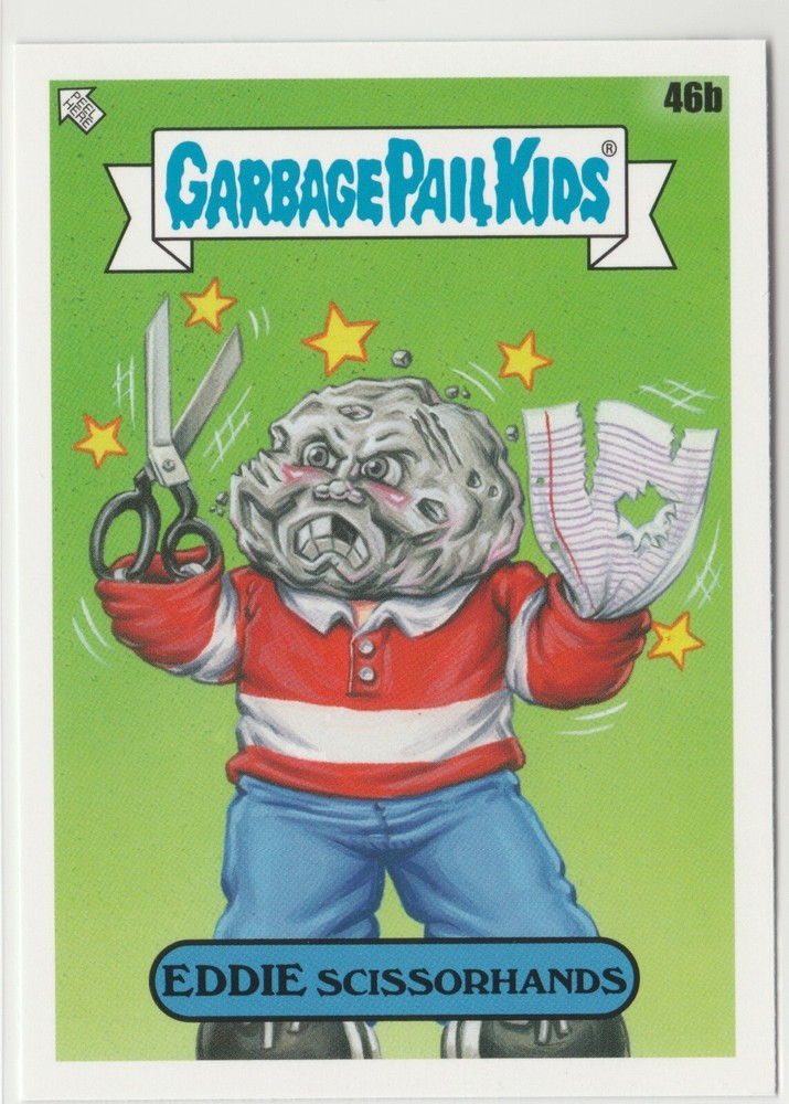 Eddie Scissorhands Garbage Pail Kids GPK 2024 Kids At Play KAP Series 46b