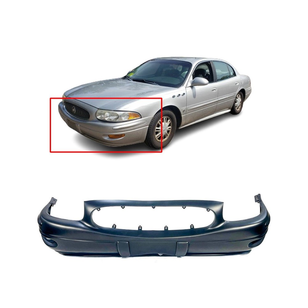Bumper Cover For 00-05 Buick LeSabre 12335610 GM1000583 Front Primed