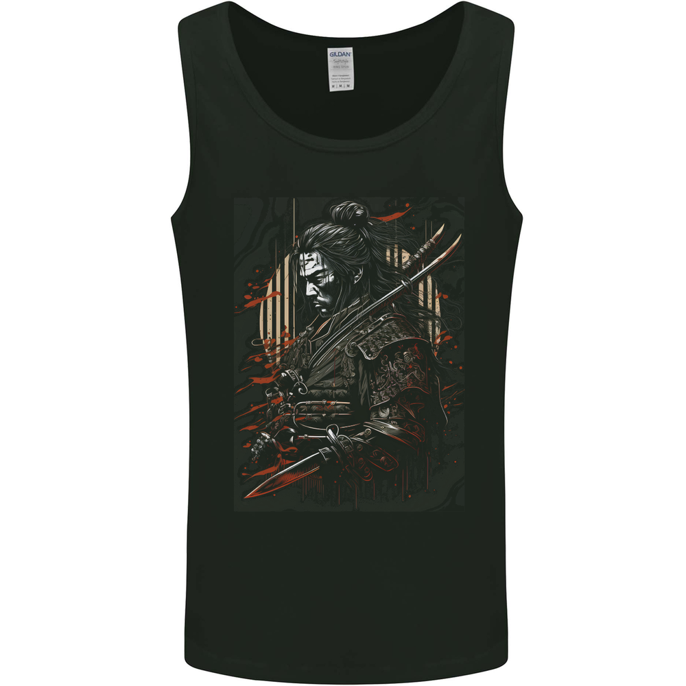 Warrior of the Samurai Japanese MMA Mens Vest Tank Top