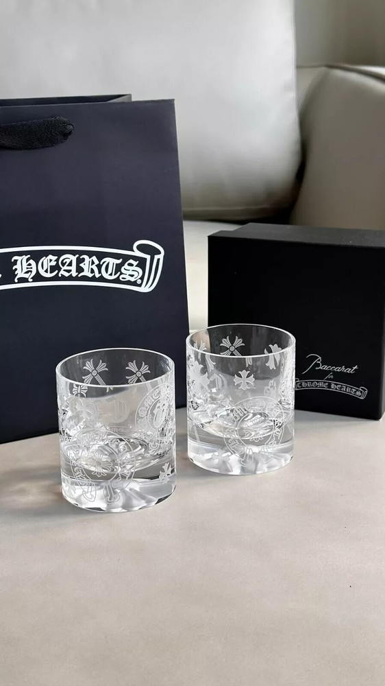 Chrome hearts crystal whiskey glass