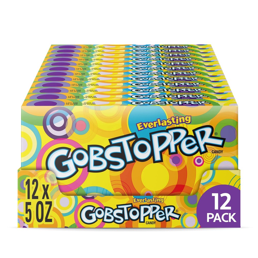 Everlasting Gobstopper Jawbreaker Candy 5 oz Pack of 12