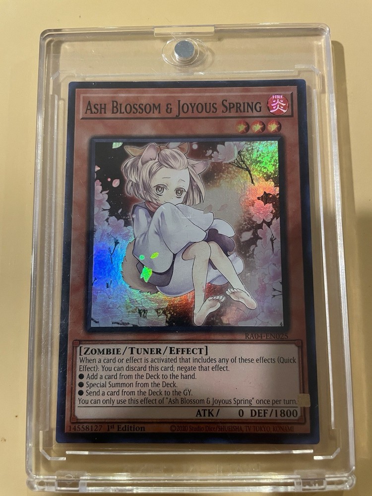 MISPRINT* Ash Blossom & Joyous Spring Super Rare