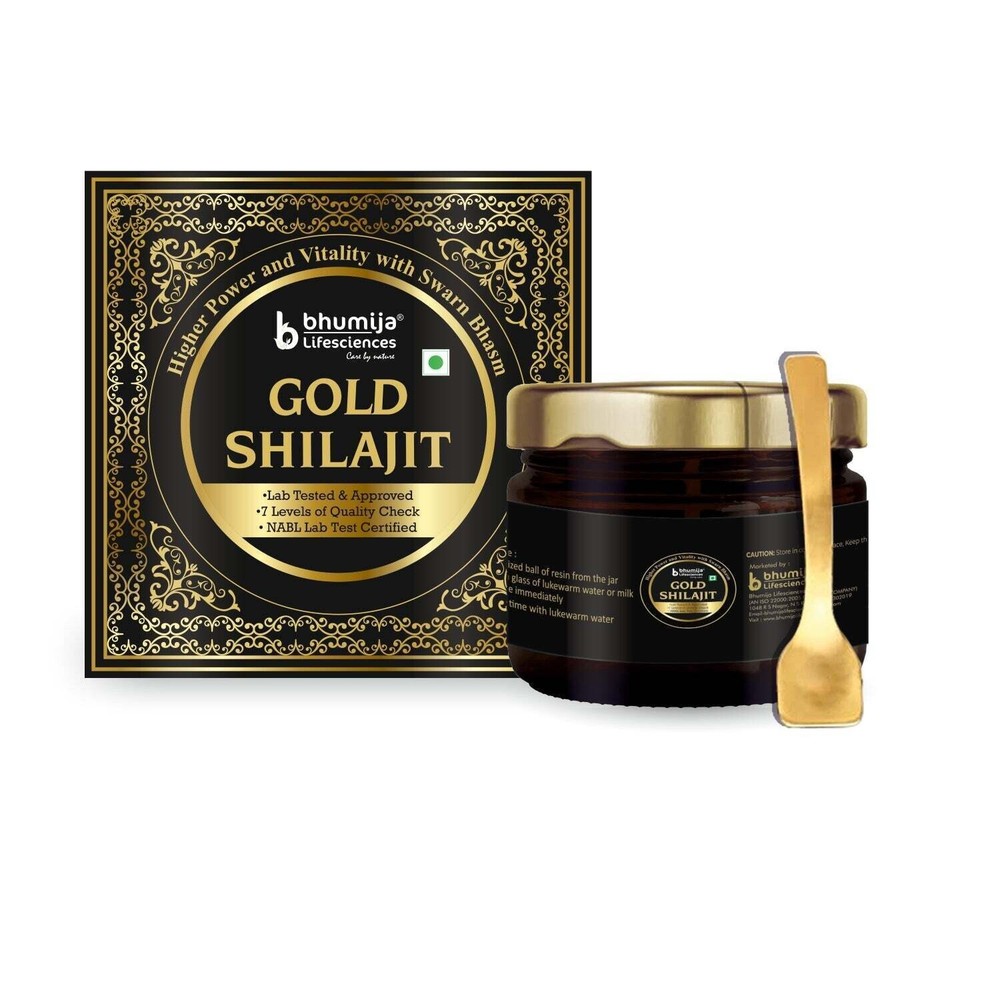 Pure 100% Himalayan Shilajit Gold Resin Organic Potent Fulvic Acid