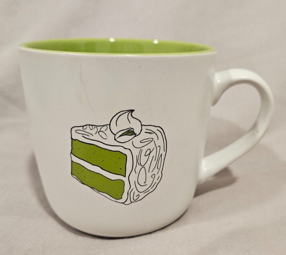 16oz Pistachio Green Tea Mug Cake Maker with Printed Recipe