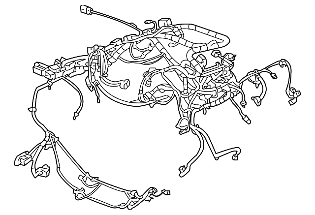 Genuine GM Engine Wiring Harness 22795245