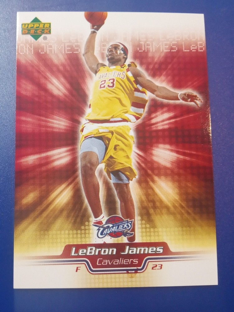 2005-06 Upper Deck LBJ Factory Set #12 LeBron James Cleveland Cavaliers Lakers