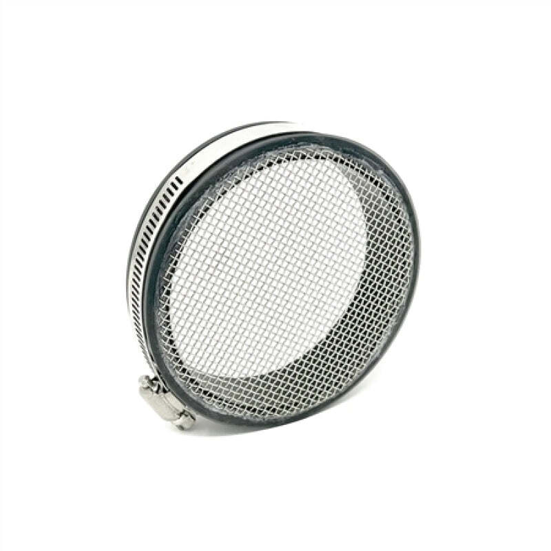Torque Solution HD Turbo Screen Shield Wire Mesh Filter for 4-Inch Inlet Pipe