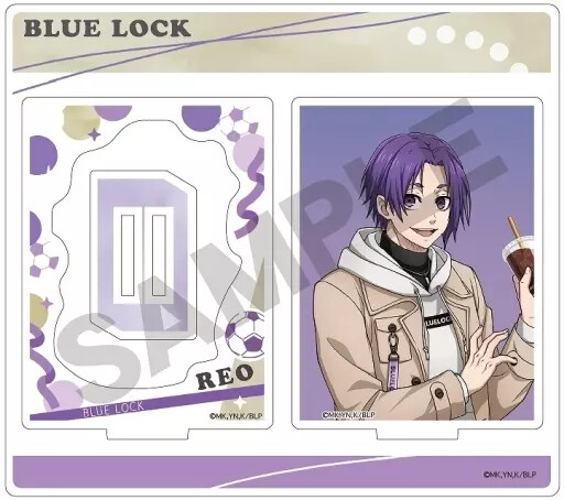 Acrylic Stand Panel Reo Mikage Hoodie Frame Bluelock