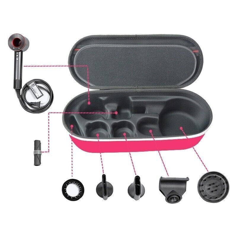 Hard Travel Storage Case for Dyson Hair Dryer HD08 HD03 HD15