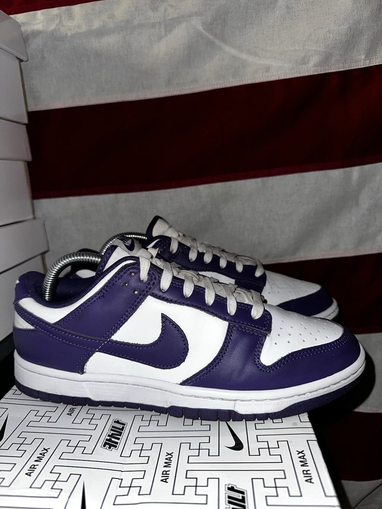 Size 8.5 - Nike Dunk Low Retro Court Purple 2022