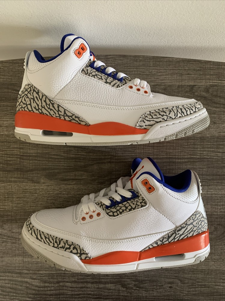 Size 8 - Nike Air Jordan 3 Retro Knicks 2019