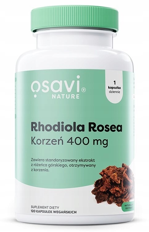 Rhodiola Rosea 400mg - 120 caps - MOUNTAIN ROSARY
