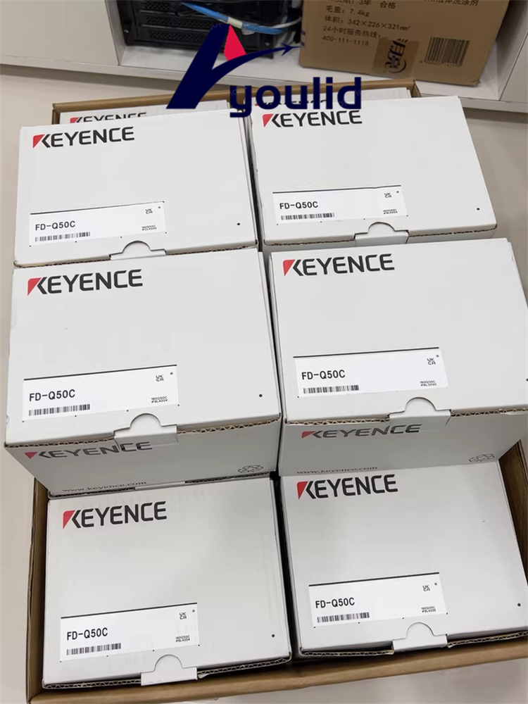 1PCS New Keyence FD-Q50C Flow Meter Clamp-on Flow Sensor Ultrasonic  US Free tax