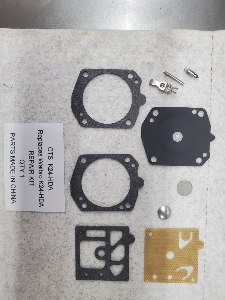 Top-Quality Walbro K24-HDA Carburetor Rebuild Kit