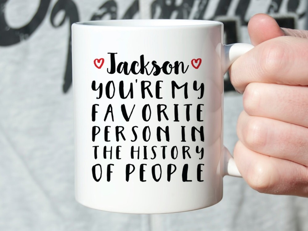 Personalized Coffee Mug - Thoughtful Birthday or Anniversary Gift for Him or Her  