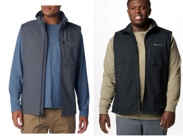 Columbia Men's Ascender Full Zip Soft Shell Vest