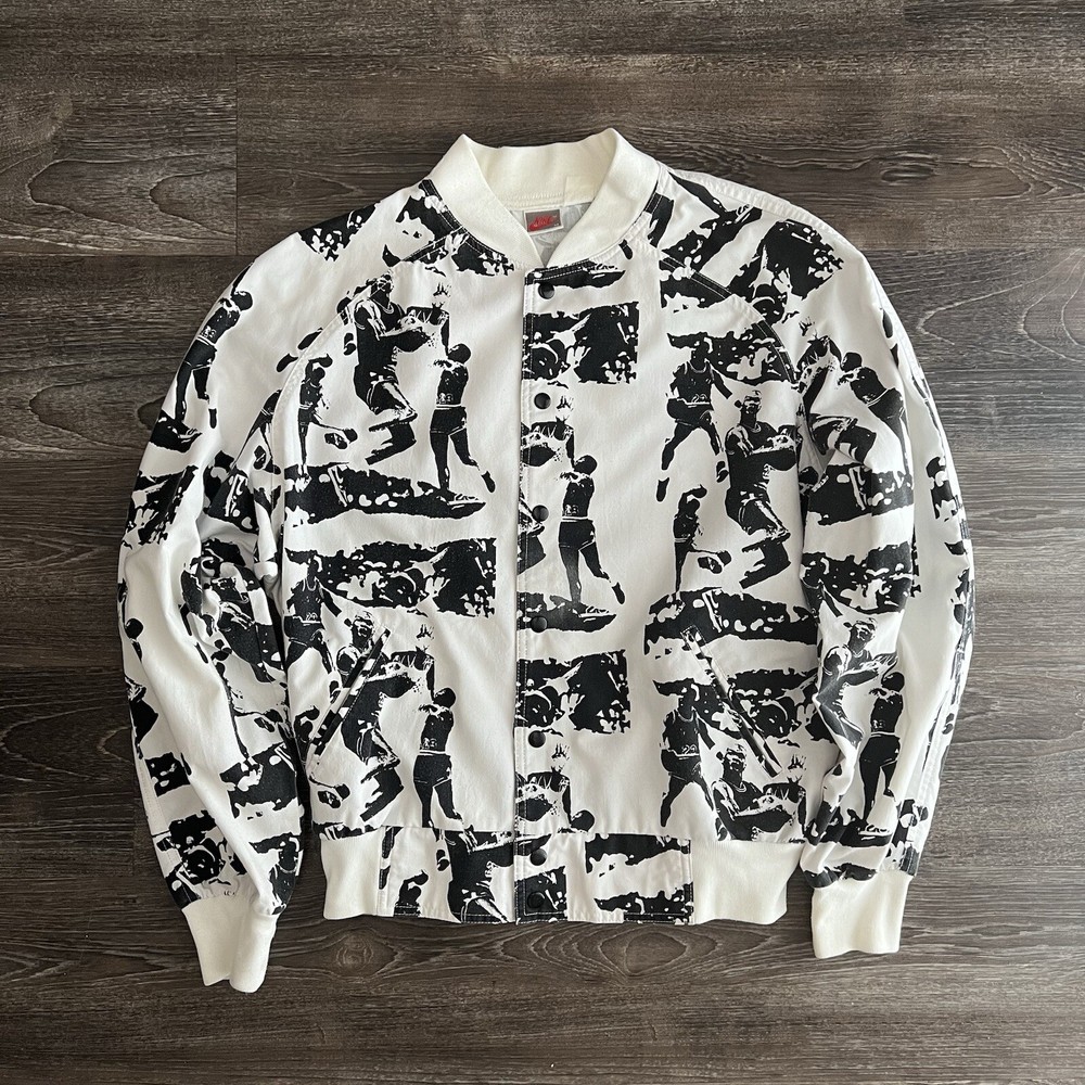 VINTAGE 80s Nike Air Jordan Slam Dunk Contest Jacket M (fits L) Rare Jordan 85s