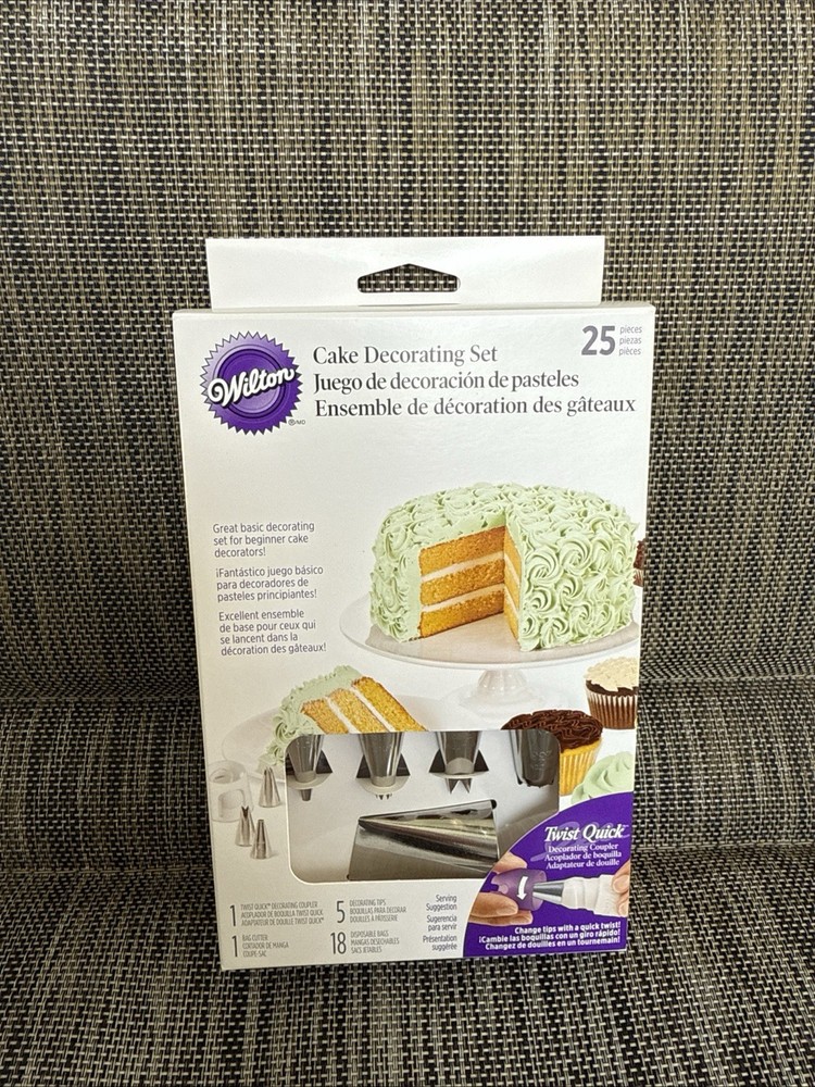 Wilton 25-Piece Cake Decorating Set with Free Shipping 2104-5839