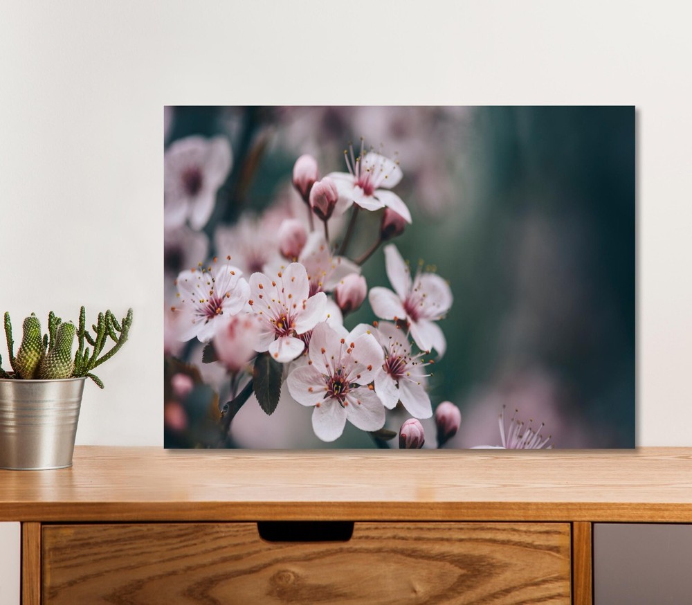 Spring Blossom Flower  5mm thick Plastic Poster Ready to Hang 60x45cm