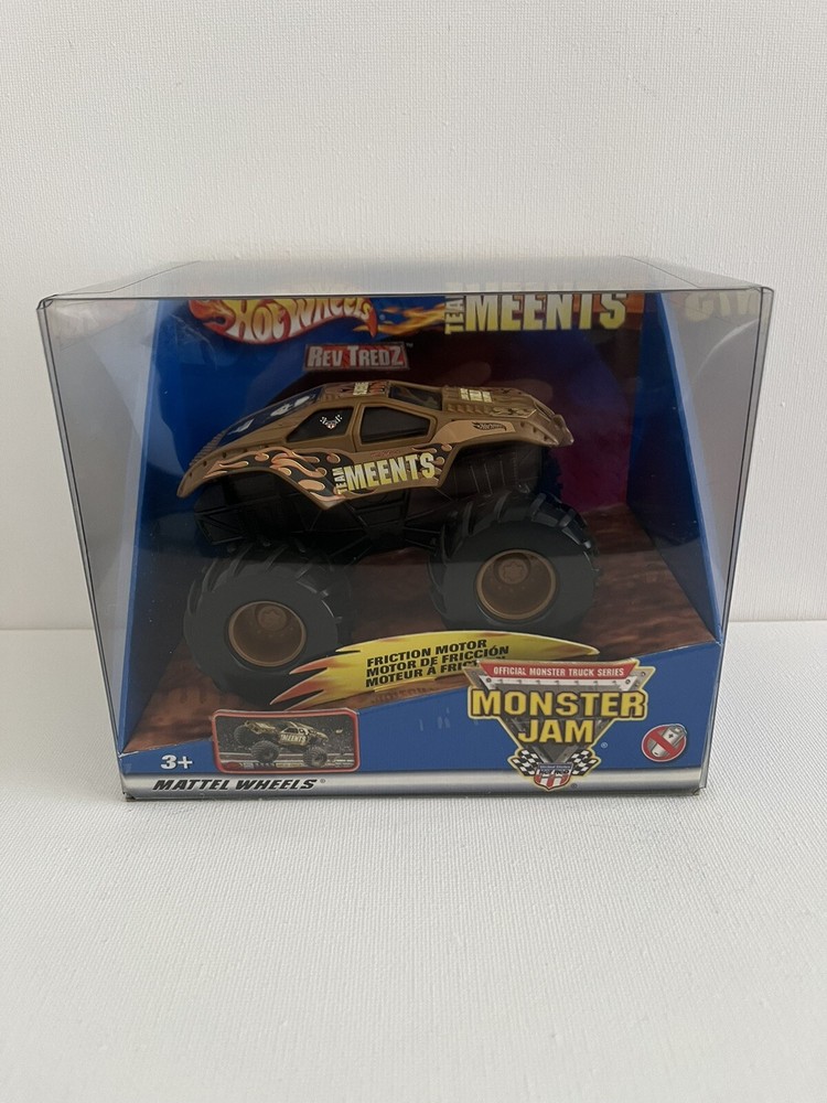 Hot Wheels Monster Jam 2002 Team Meents REV TREDZ   1:43 New-Sealed