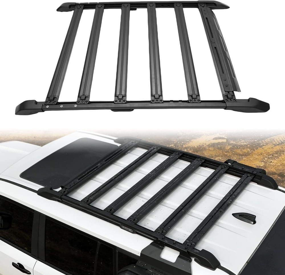 Roof Rack Platform & Ladder & Box for 2024-2025 26 Land Cruiser Prado LC250 J250