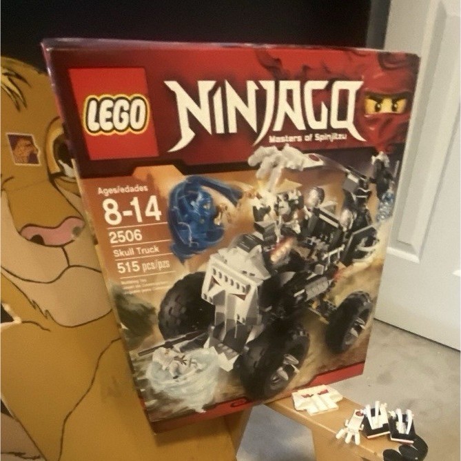 LEGO NINJAGO Skull Truck Set #2506 box and manual. Pickup Lilburn G