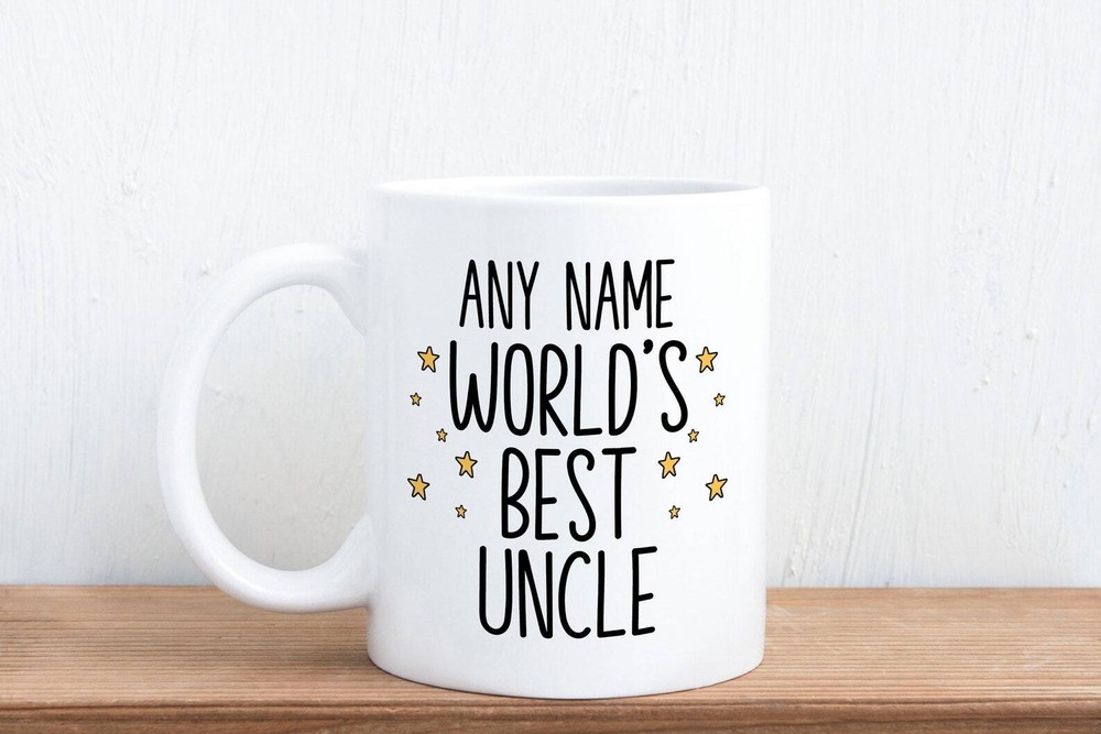 Personalised Uncle Gift Mug World's Best