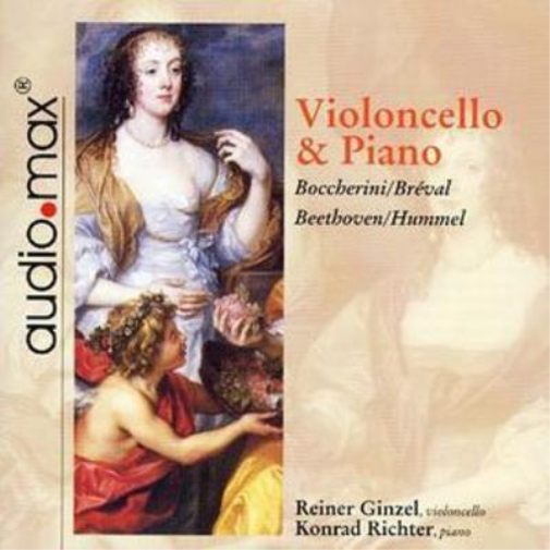 Classic Cello & Piano CD with Boccherini Beethoven Hummel Audiomax 2003