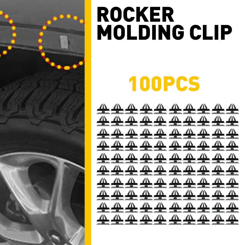 100 Rocker Panel Moulding Clip Retainer With Sealer For Chrysler GM 11571175 M